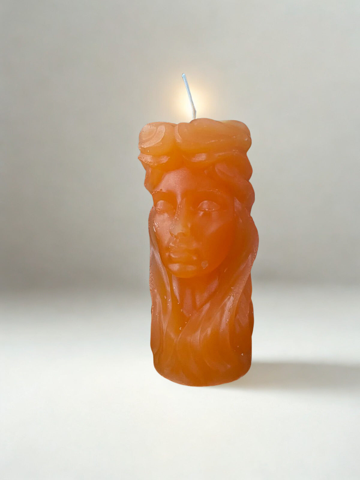 Dekoratif Kadın Büst Mum