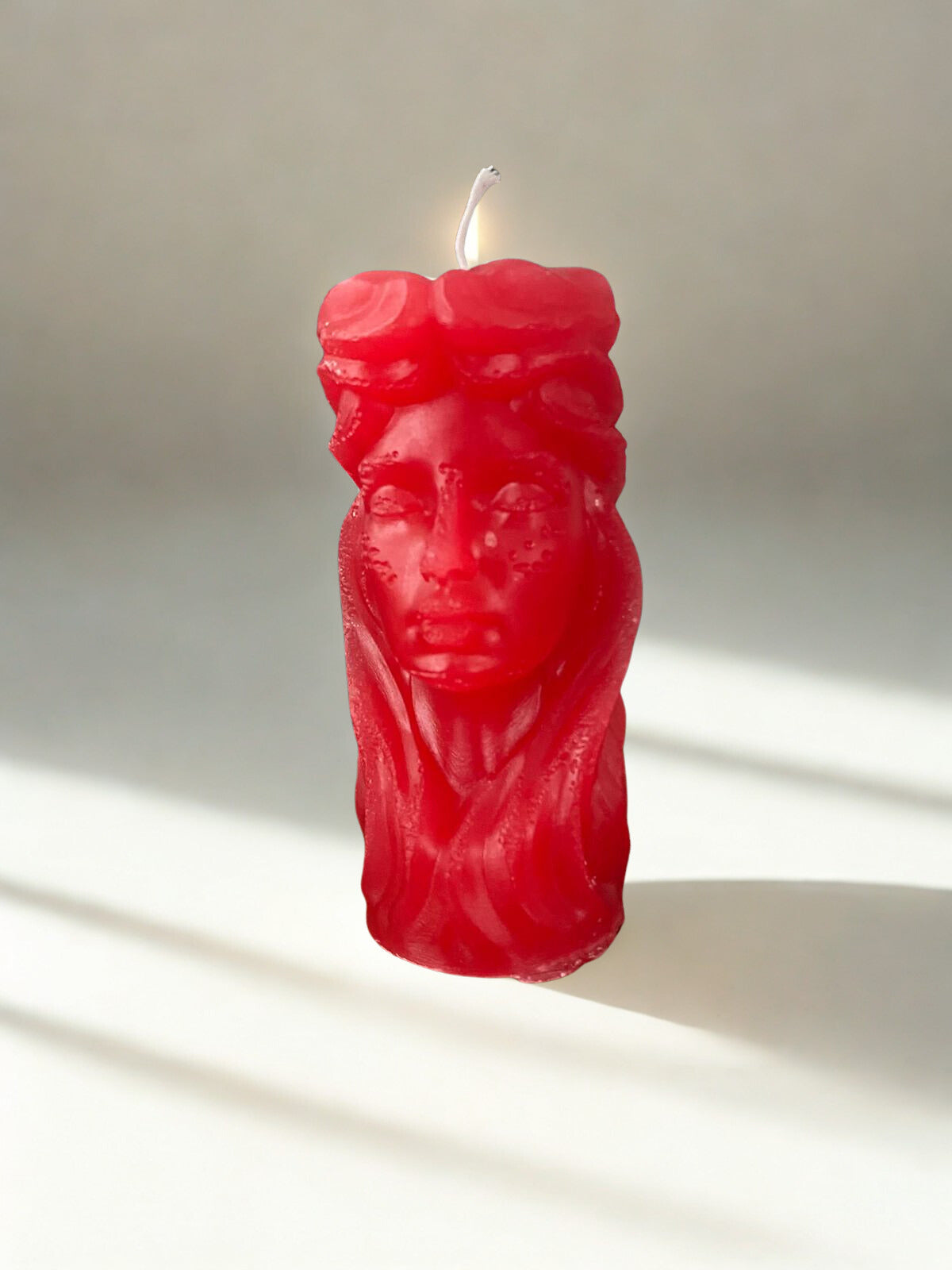 Dekoratif Kadın Büst Mum